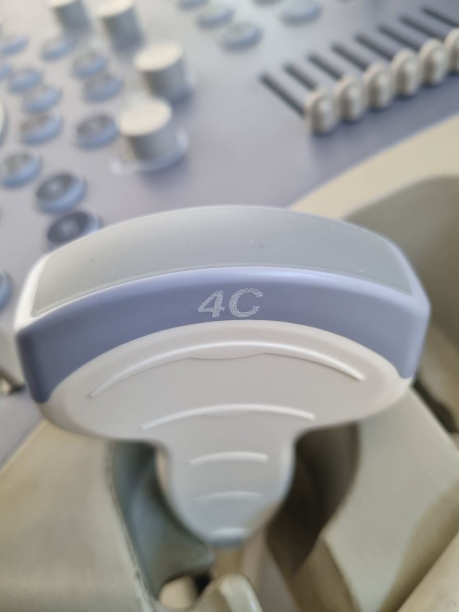 Eladó használt GE Voluson V730 Pro ultrahang készülék 2D hasi vizsgálófeje