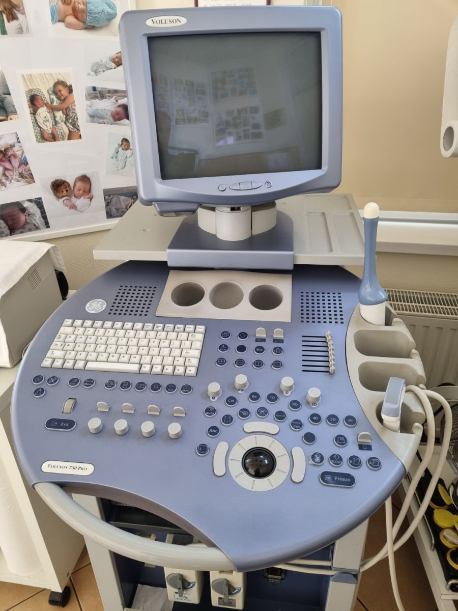 Eladó használt GE Voluson V730 Expert ultrahang készülék 2db vizsgálófejjel