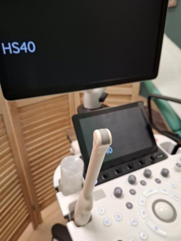 Használt Samsung HS40 ultrahang készülék három vizsgálófejjel Használt Samsung HS40 ultrahang készülék három vizsgálófejjel